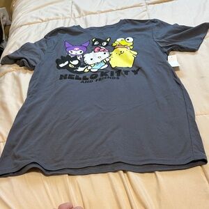 Hello Kitty and Friends Charcoal T-Shirt
